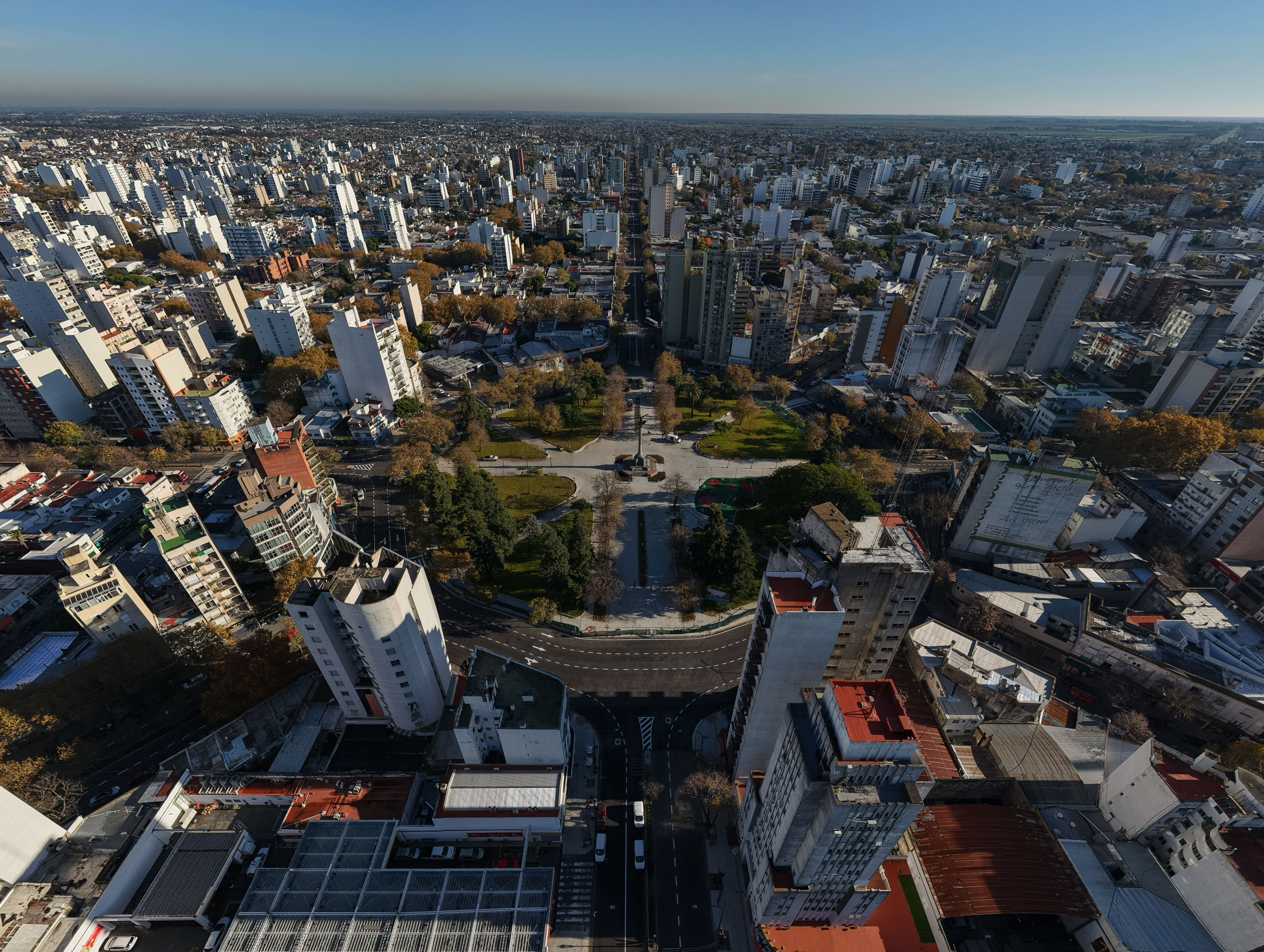El sábado se inaugura la obra de Plaza Italia