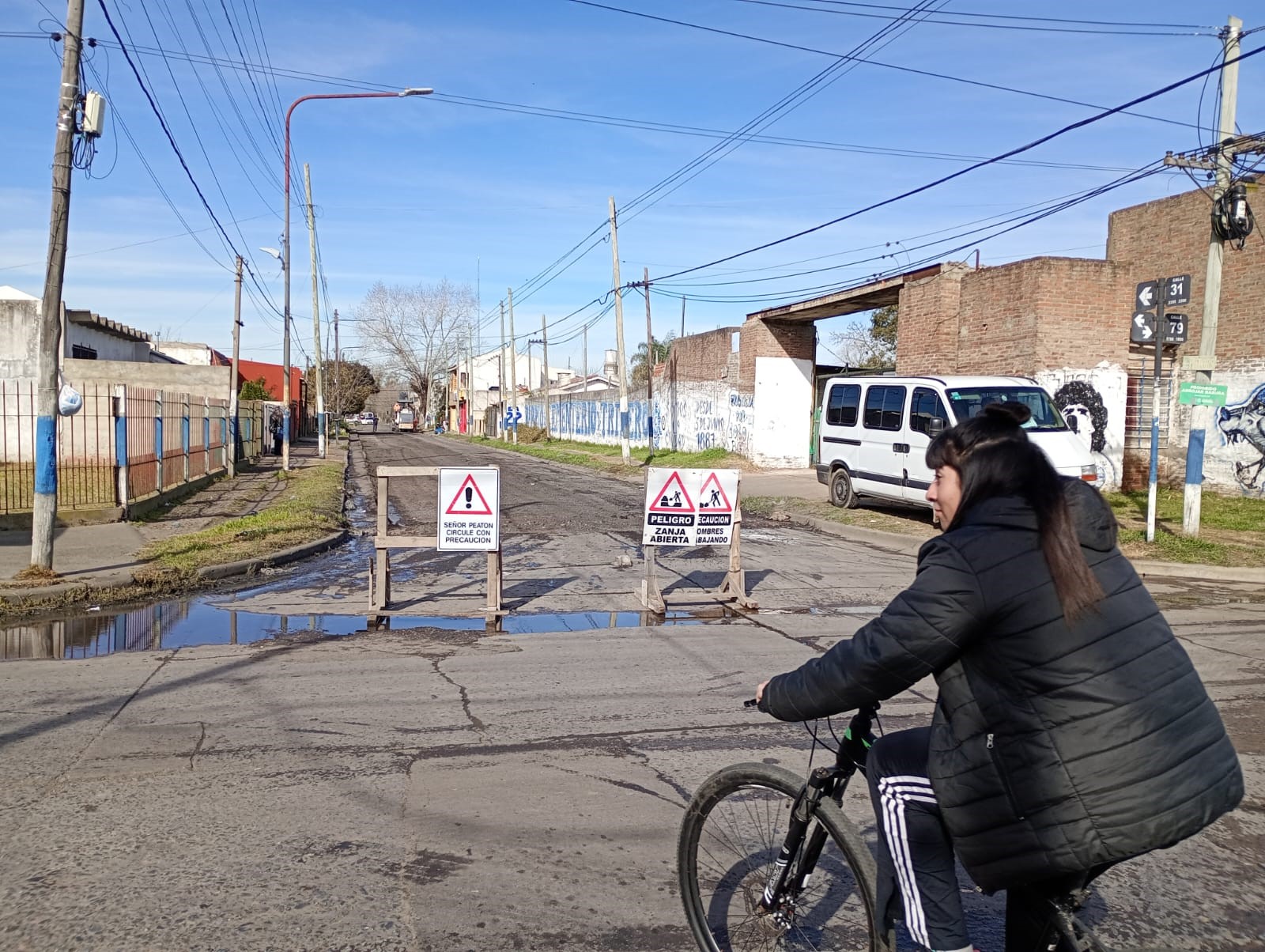 La Delegación de ADSL valoró la pavimentación en 31 y 79