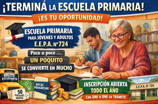 Más de diez centros educativos para terminar la primaria para jóvenes y adultos