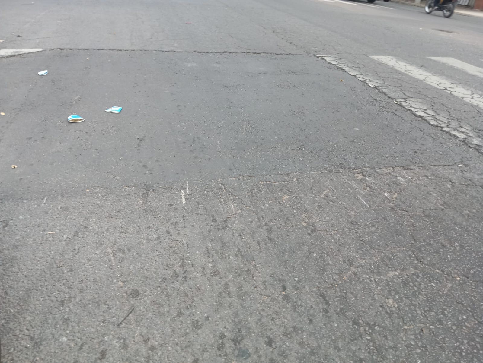 Cada día se hunde más el cruce de 7 y 74