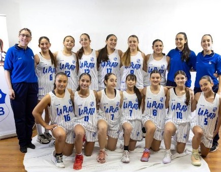 Ya está la selección platense U13 femenino para el regional de básquet