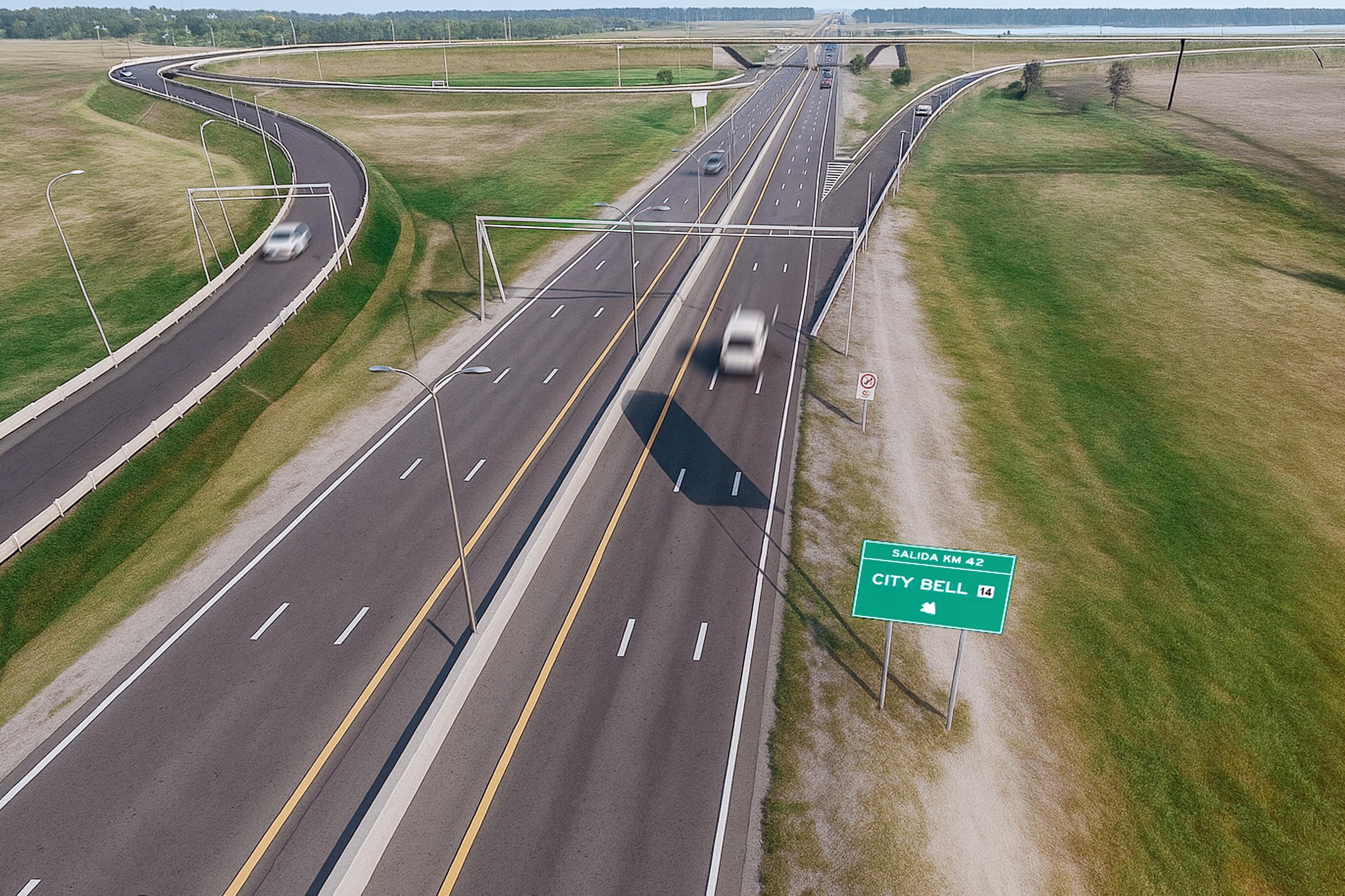 Alak anunció la nueva bajada de la autopista en City Bell