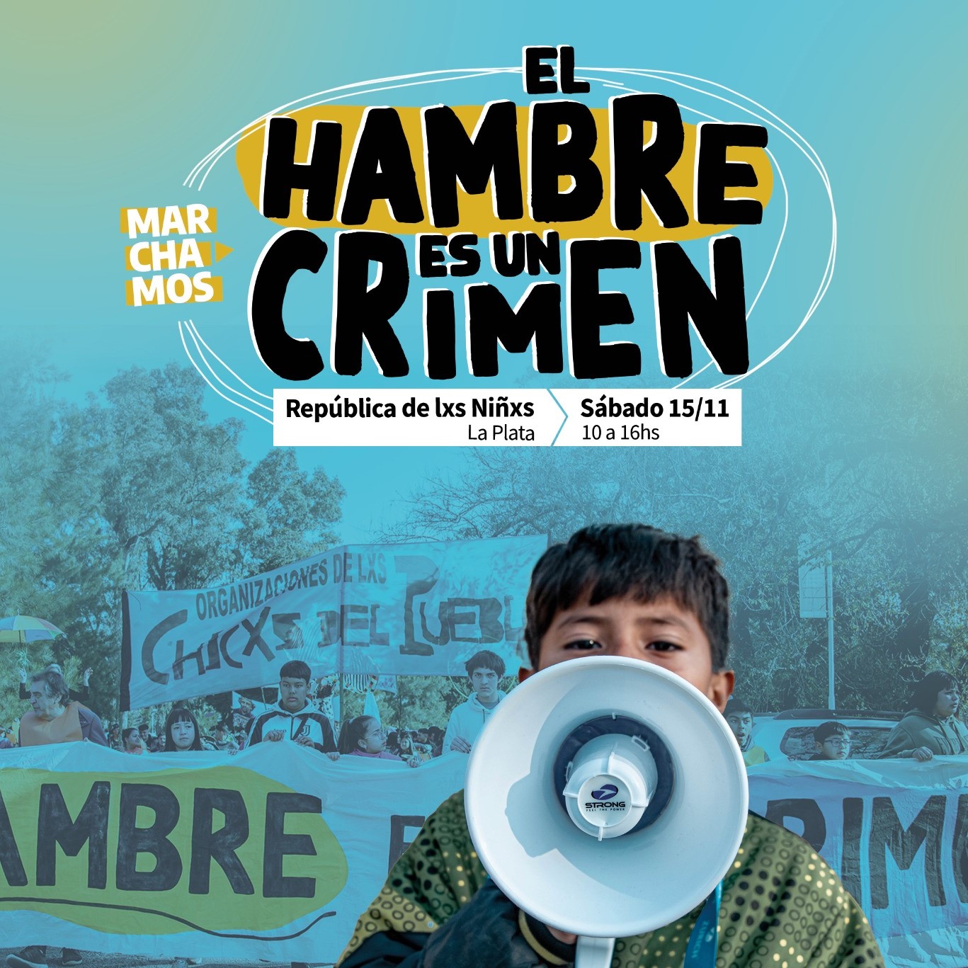 Convocan a una marcha en defensa de la niñez