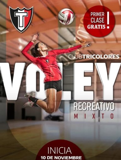 Tricolores crece: Incorporaron el Voley recreativo a sus actividades sociales