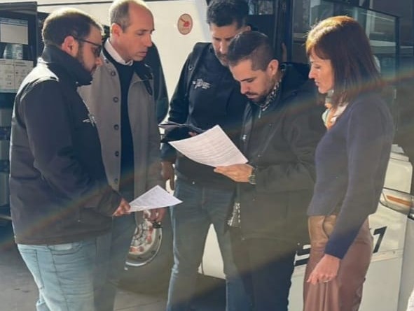 Inspeccionaron la Terminal de Ómnibus platense durante el receso invernal