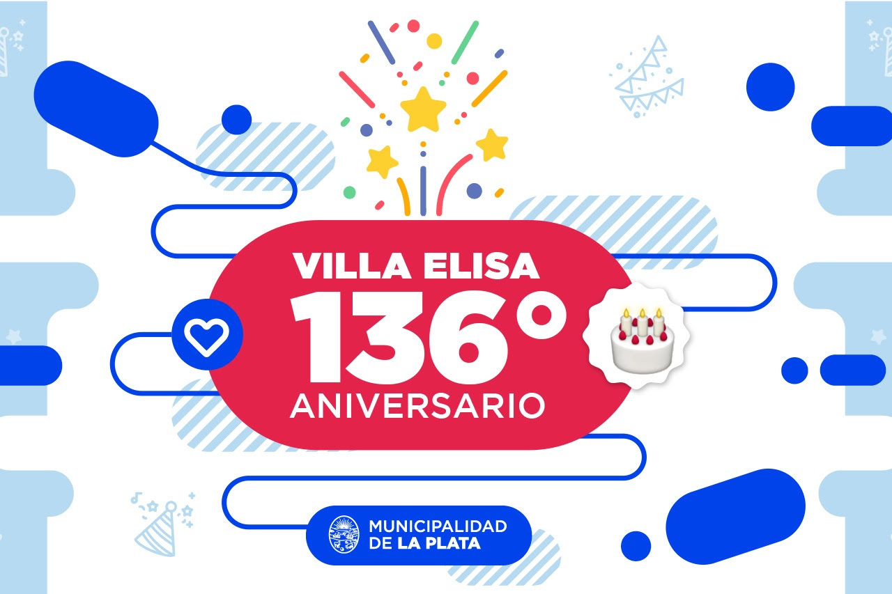 Villa Elisa festeja sus 136 años con agenda completa y con el aporte de toda la comunidad