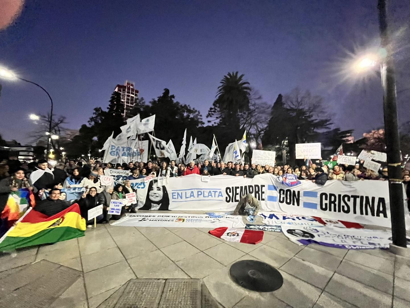 Banderazo en apoyo a Cristina: Hoy marchan desde el PJ hacia CABA