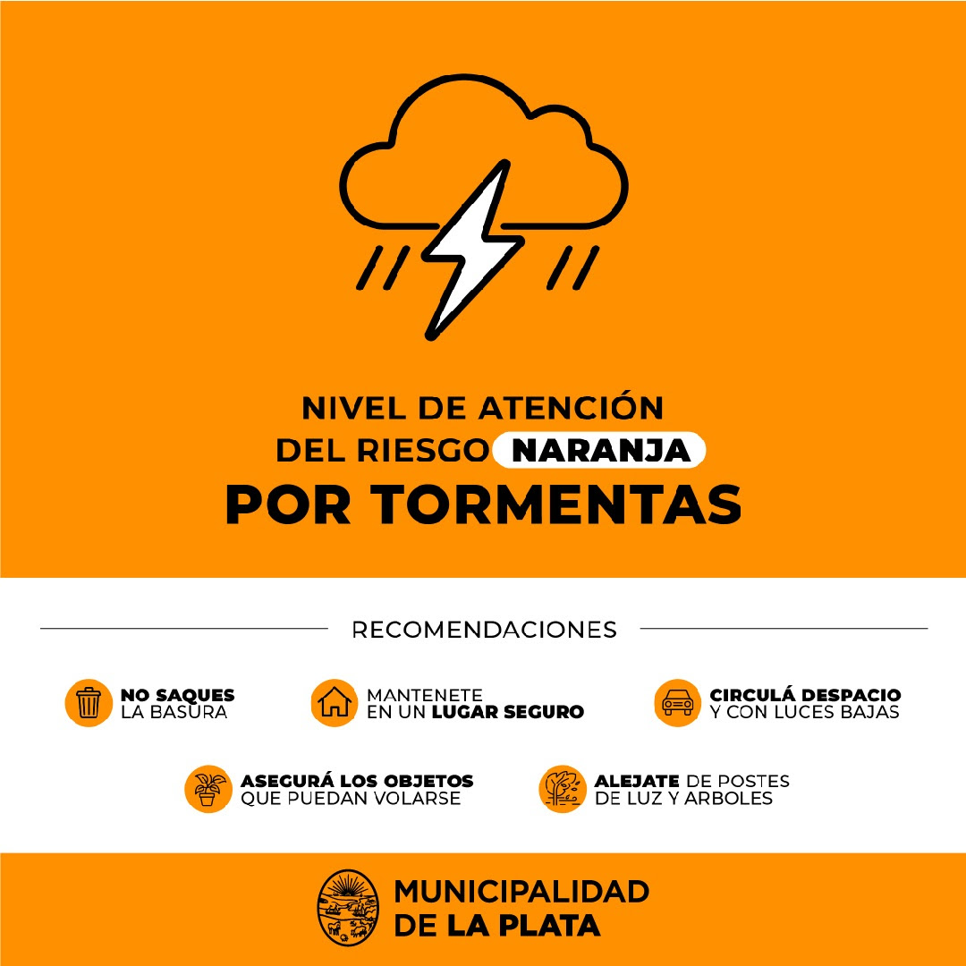 No paró de llover en toda la noche: Sigue el alerta naranja anunciado por el Municipio