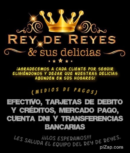 Precios y novedades: Acá están las últimas promos de la casa de comidas "Rey de Reyes"
