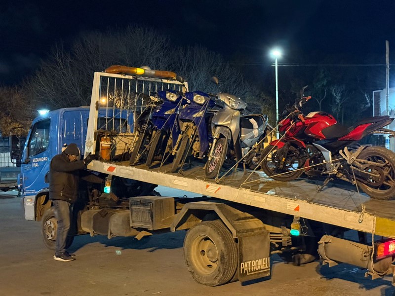Controles vehiculares en Berisso