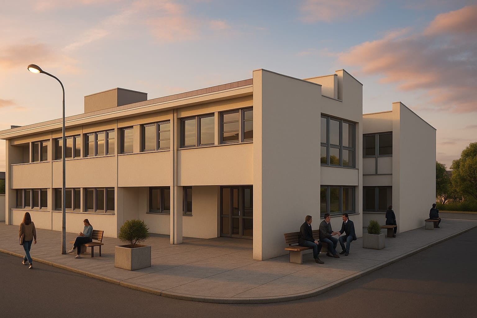 Con Alak, comenzó una obra histórica para construir la primera escuela secundaria de Correas
