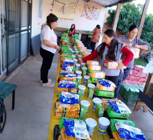 Avanza el trabajo solidario de la Casita Azul de San Jorge