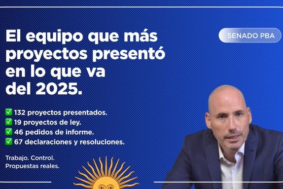 Chubito Leguizamón uno de los senadores que presentó este año