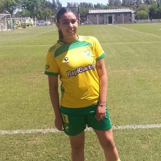 El esfuerzo valió la pena para Martina Herrera: Debutó en Defensa y Justicia