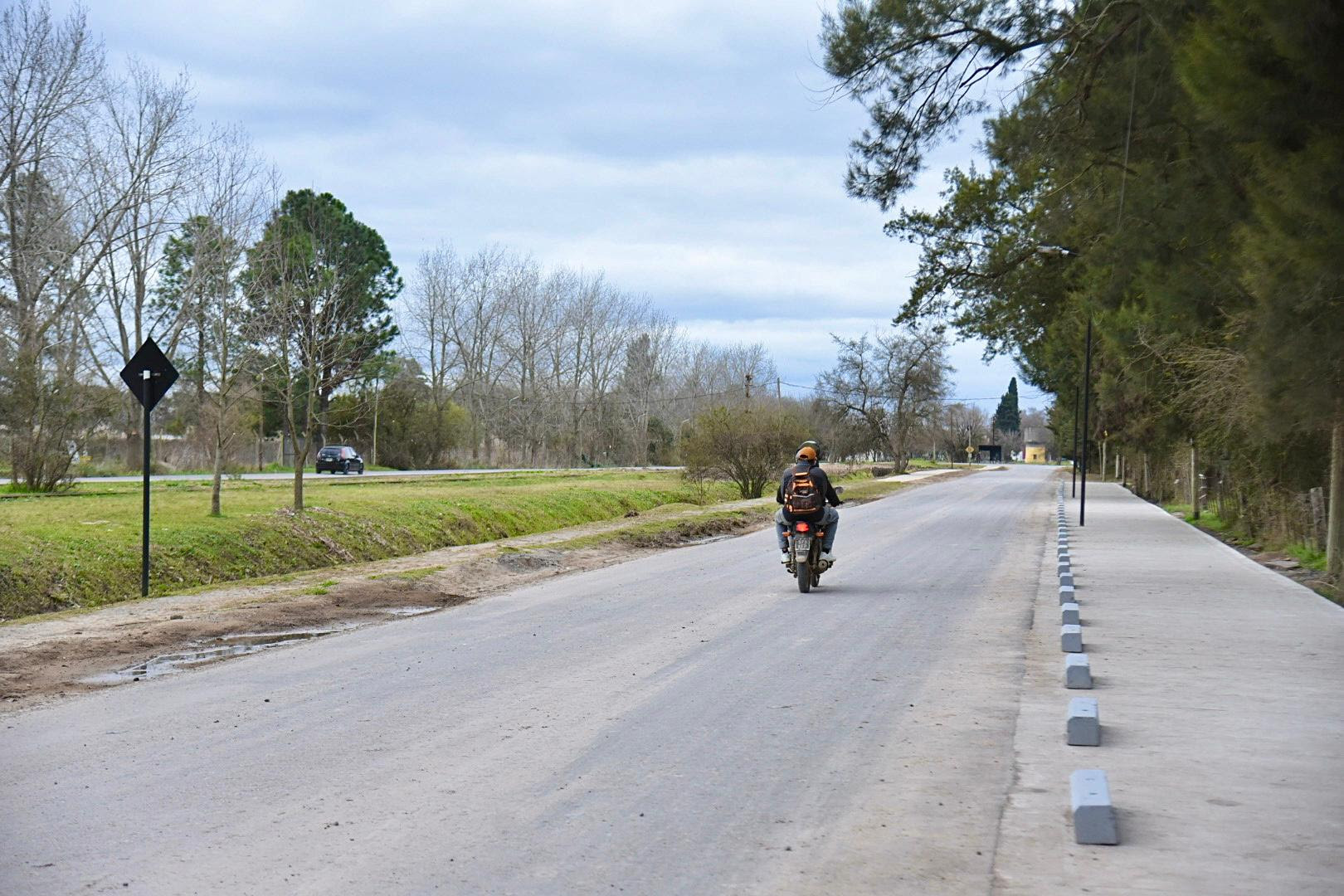 Etcheverry: Inauguraron una obra importante que beneficia el ingreso a la Escuela 61