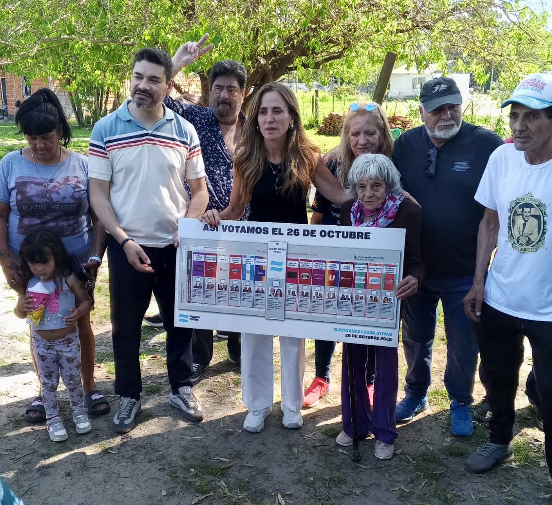 Boleta Única: Victoria Tolosa Paz estuvo en una capacitación de Villa Elvira