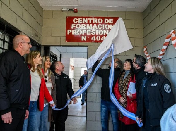 Se inauguró un Centro de Formación Profesional en una cárcel de  La Plata
