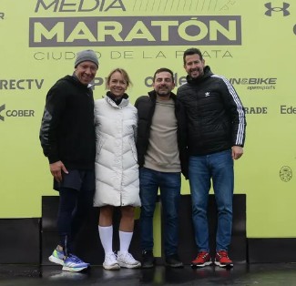 Distinguieron una media maratón que se correrá el domingo