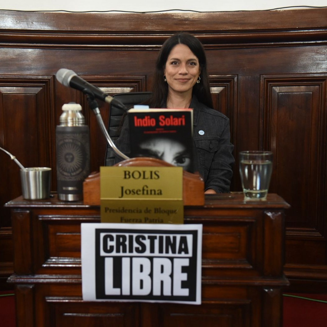 Josefina Bolis presentó un proyecto para respalda a Cristina Kirchner que fue tratado en el Concejo