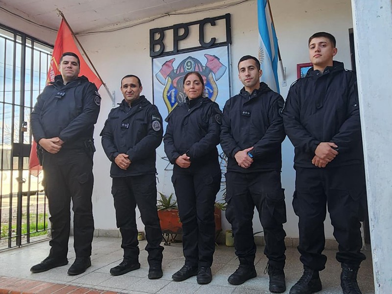 La primera mujer penitenciaria en Brigada de Incendios se dio en Villa Elvira