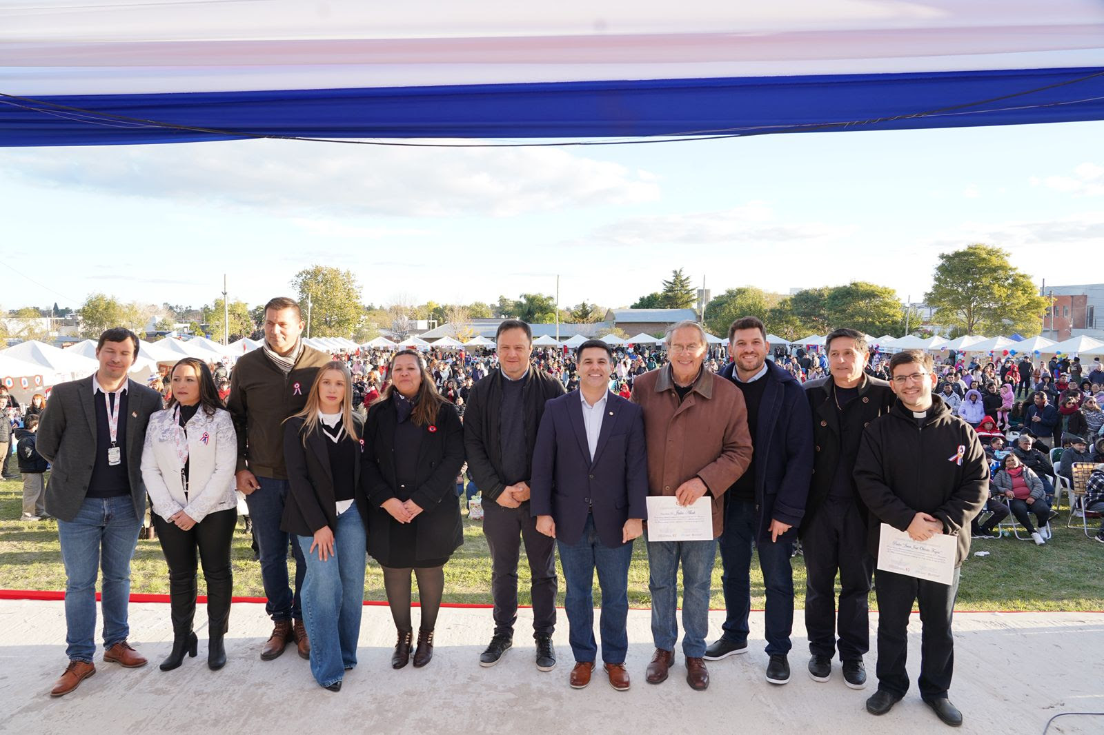 La colectividad paraguaya vivió una jornada cultural y comunitaria por sus 215 años de independencia