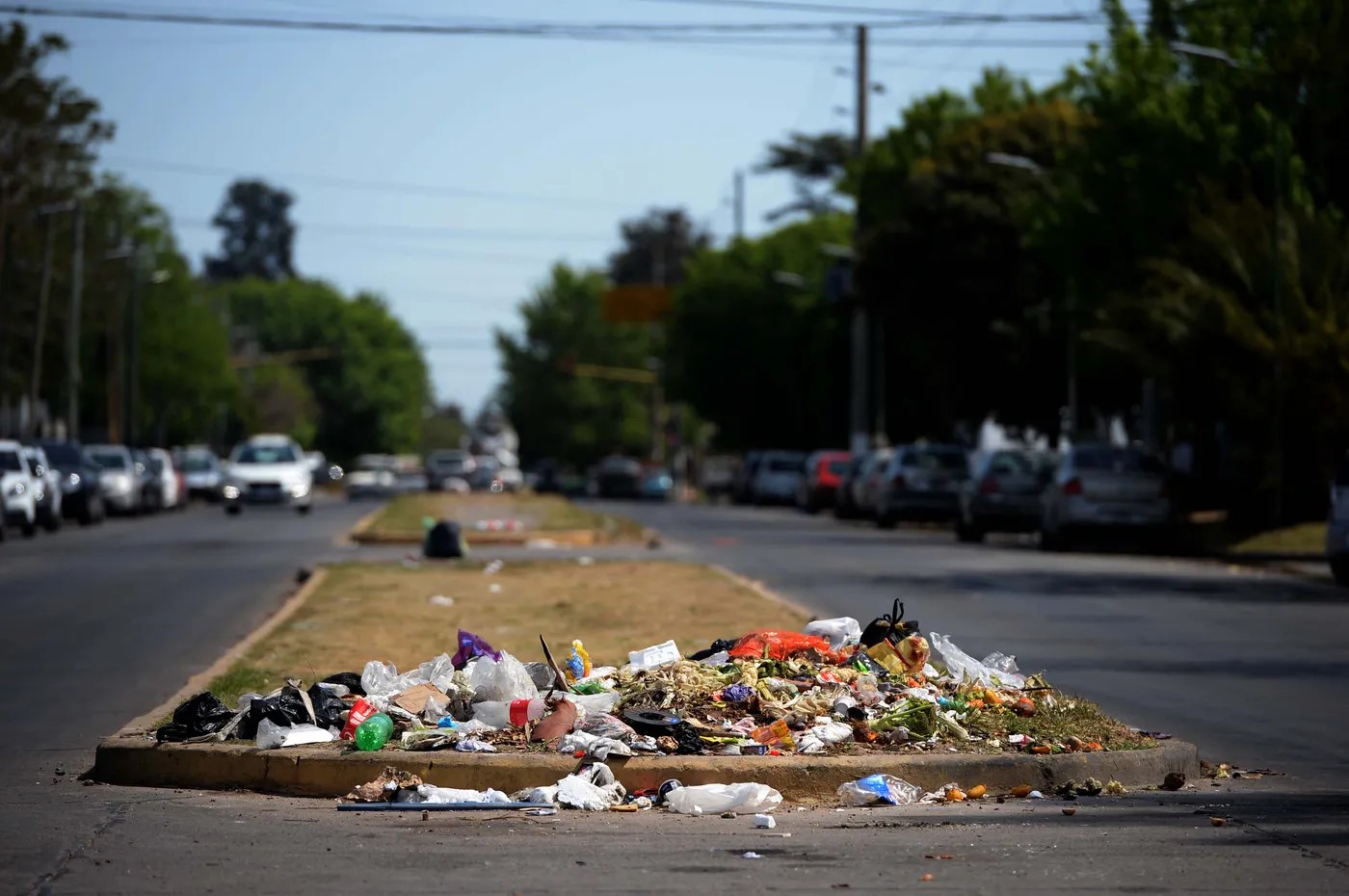 El cuento de nunca acabar: Siguen tirando la mugre en la rambla de la Avenida 1