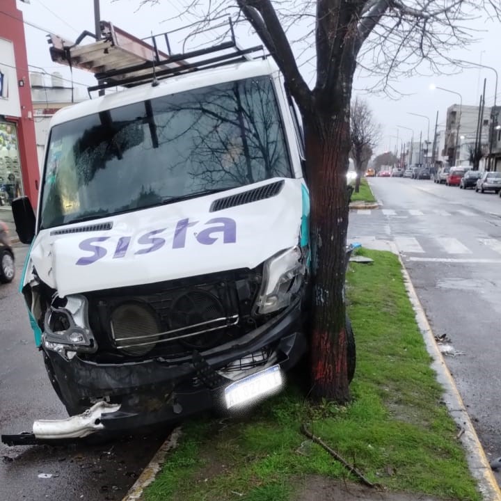 Esta mañana se registró un accidente en 7 y 78