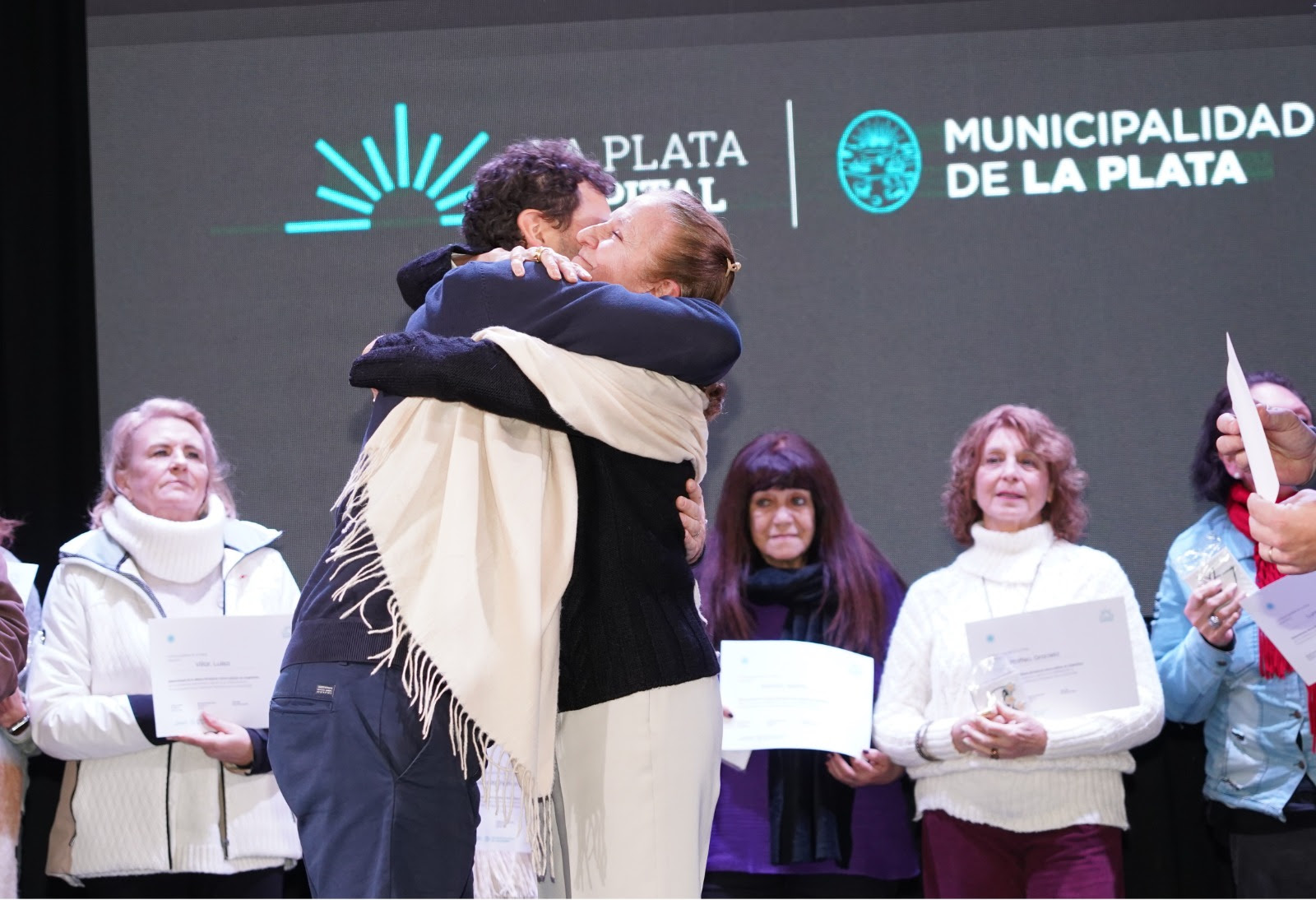 La Plata rindió homenaje a jubilados sobrevivientes de la dictadura
