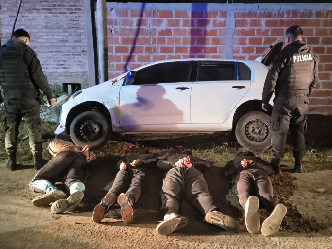 Cayó peligrosa banda que hacía entraderas en Manuel B. Gonnet