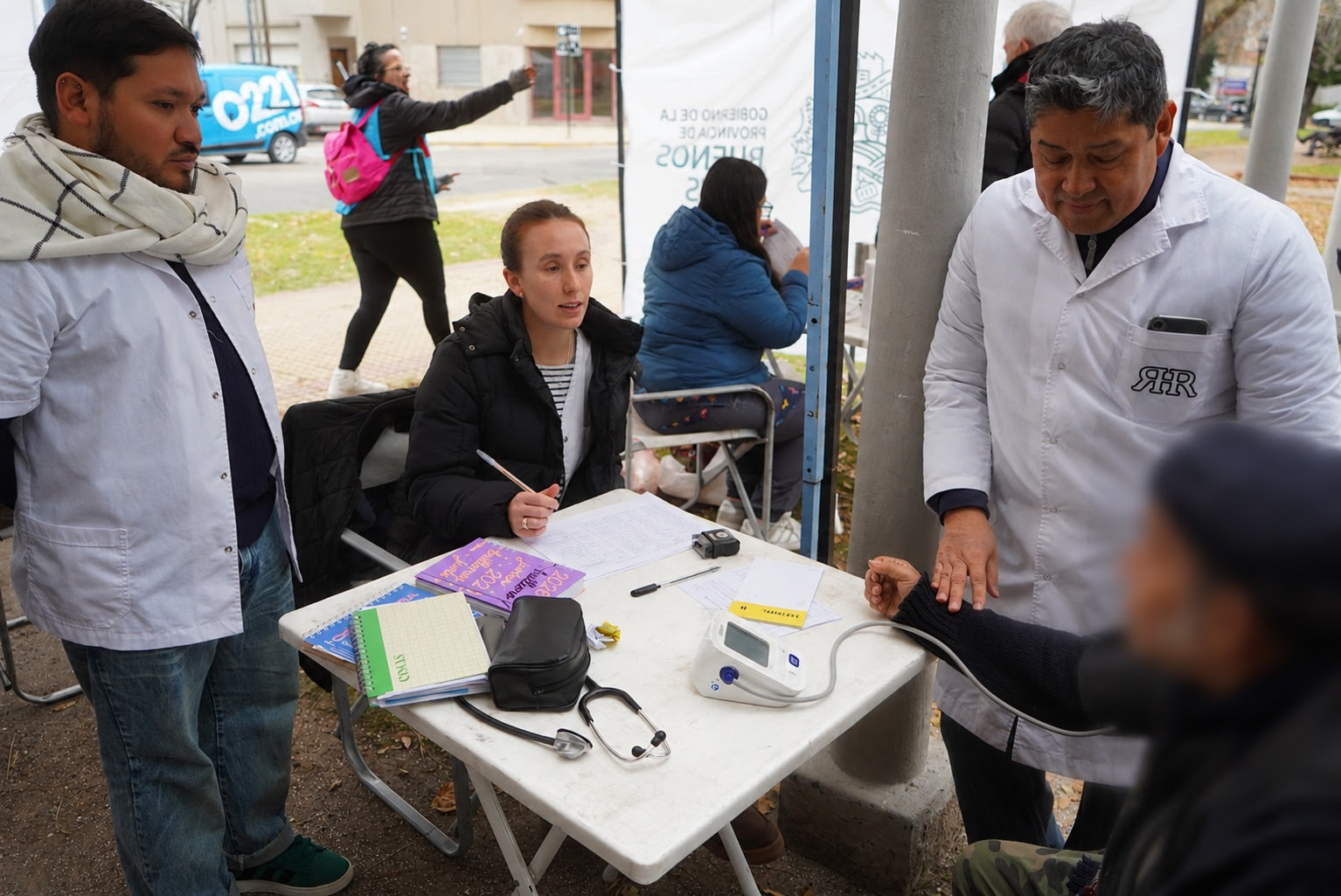 Municipio, Provincia y organizaciones sociales reforzaron la asistencia a personas en situación de calle