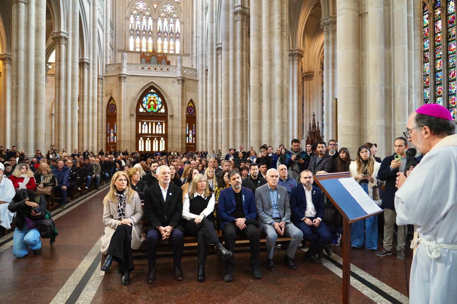 Alak participó del Tedeum del 25 de mayo