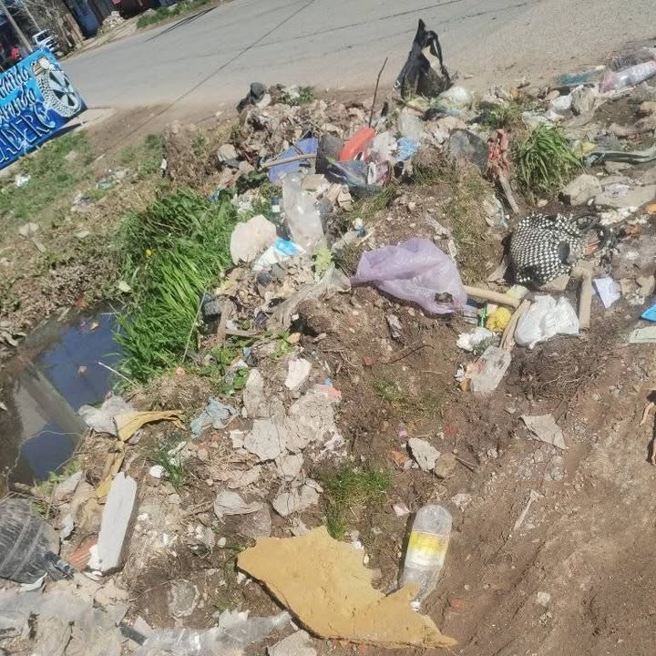 Demanda de vecinos por la formación de un basural en 116 bis y 600