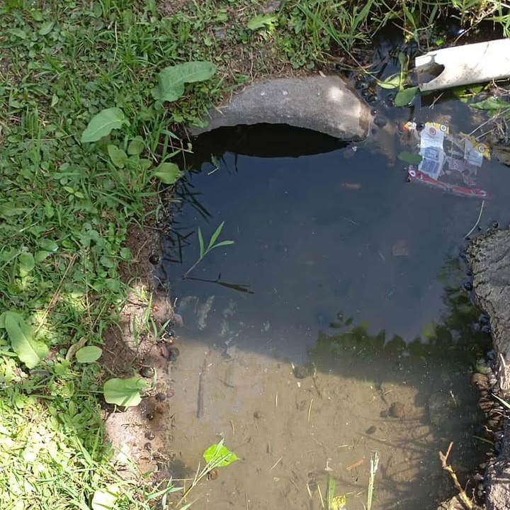 Zanjas tapadas imposibilitan que el agua escurra de las viviendas en Montoro