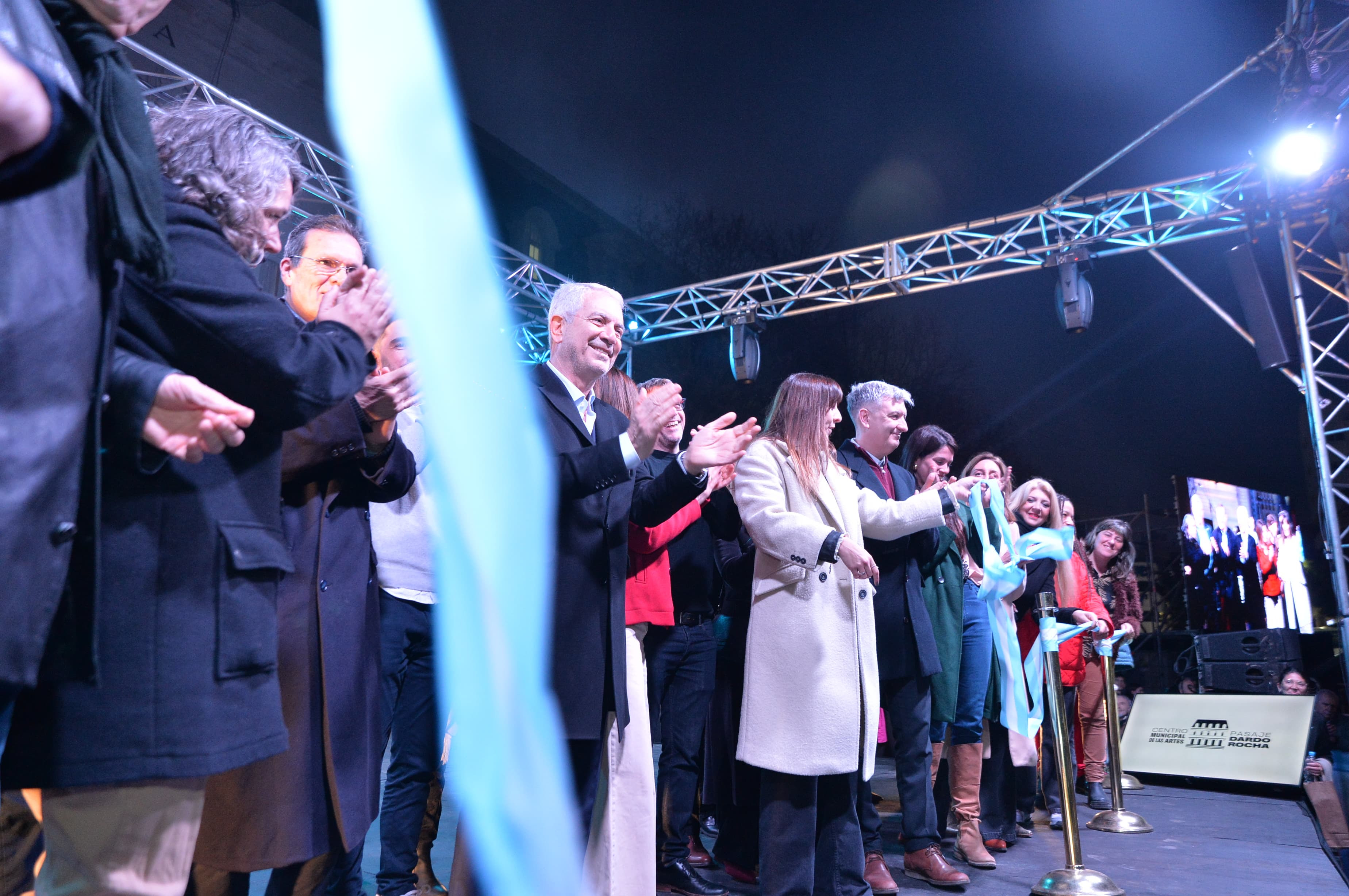 Alak inauguró las obras de renacimiento del Pasaje Dardo Rocha