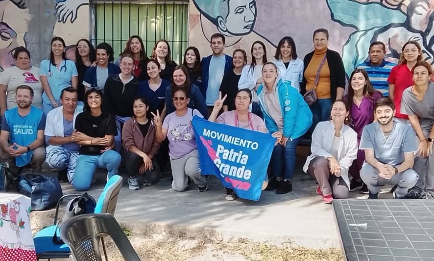 Operativo de salud con la impronta de Patria Grande en Montoro