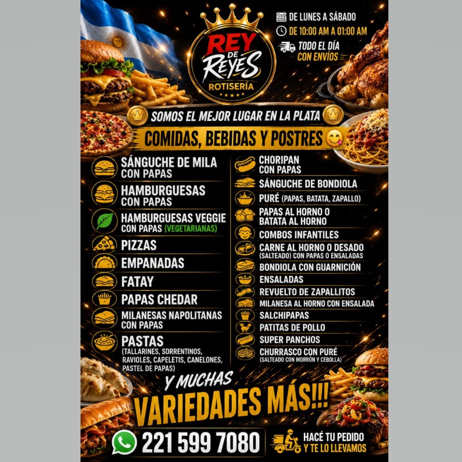 Estas son las promociones de Rey de Reyes desde el jueves hasta el sábado