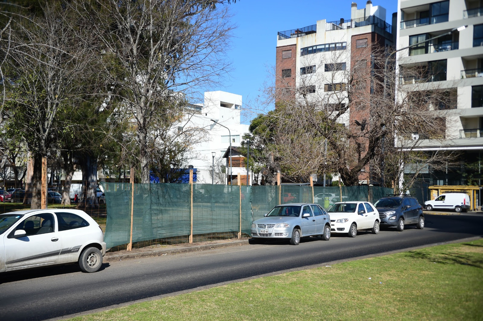 La Municipalidad inició el cerramiento del Parque Saavedra para su recuperación integral