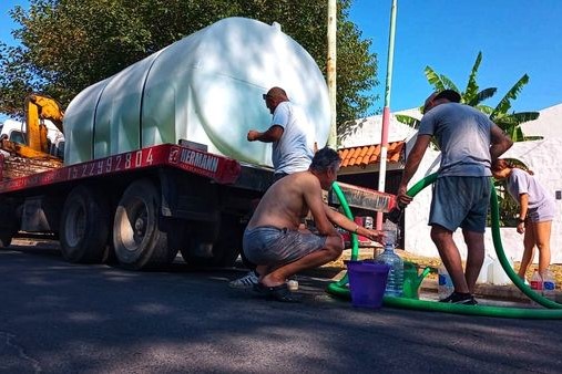 Problemas con el servicio de agua por falta de energía