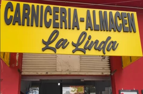Carnicería "La Linda" de 7 entre 76 y 77 renovó su fachada