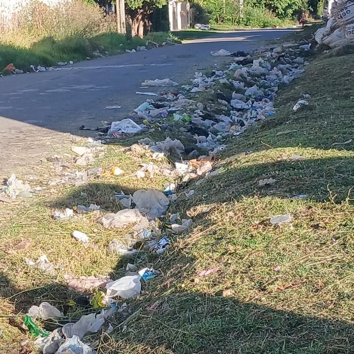 Villa Elvira amaneció replate de basurales producto del paro, el finde largo y malos vecinos