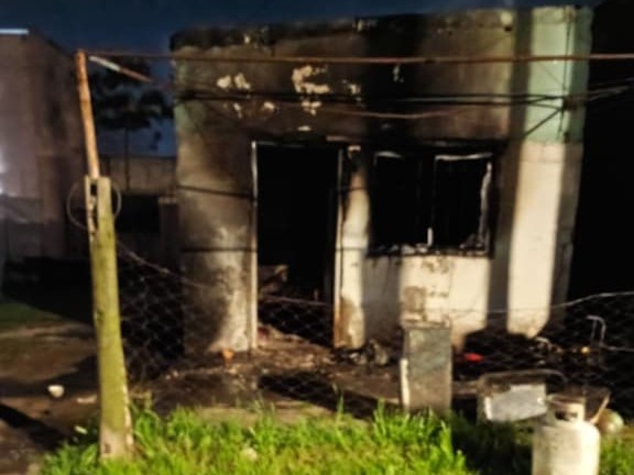 Una abuela perdió gran parte de sus bienes en un incendio