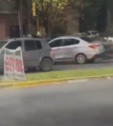 Susto tras un accidente en 7 y 74 con un auto que llevaba a una parturienta
