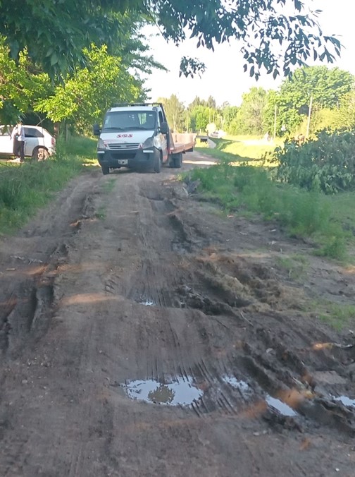 Villa Elisa: Quejas de vecinos del Rincón por el estado de las calles que en su mayoría son de tierra