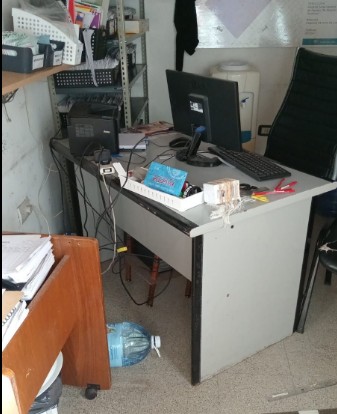 La Granja: Delincuentes entraron en un CAPS causando destrozos