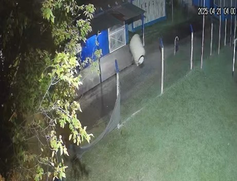 Se fueron caminando del Club con un tanque de agua al hombro