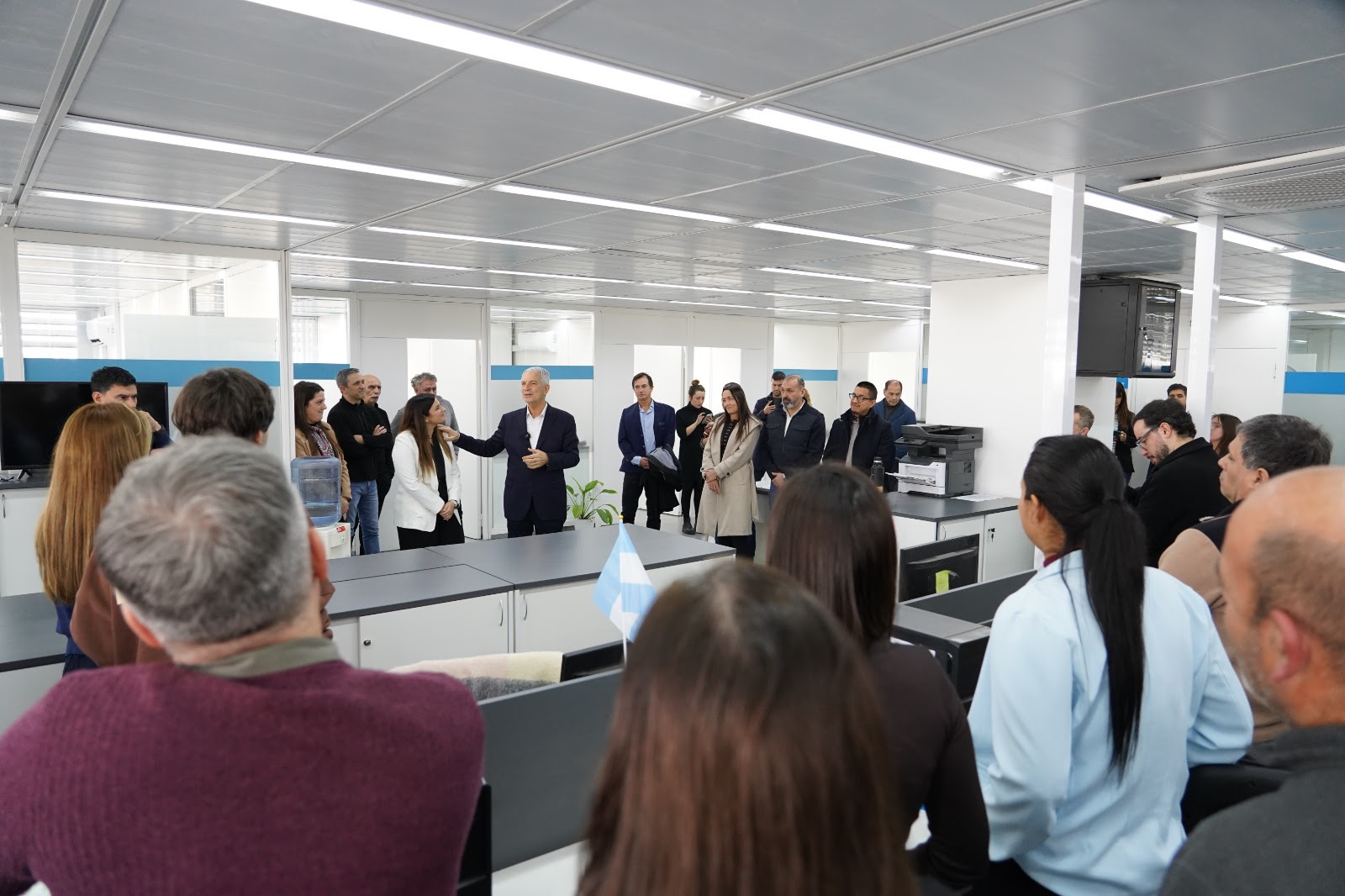 Alak inauguró las obras de puesta en valor de la Torre I
