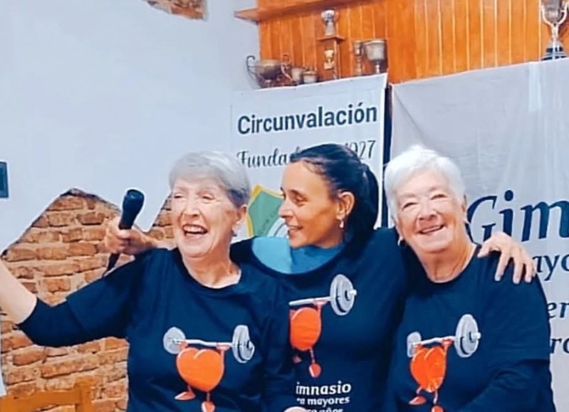 Guillermina Negro al centro