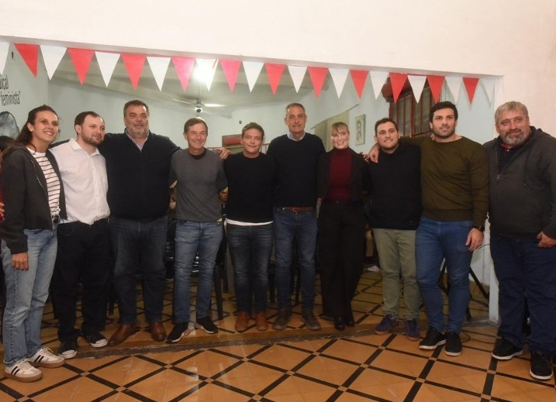 Manuela Forneris, Agustín González, Diego Rovella, Daniel Andrés Lipovetzky , Pablo nicoletti, Claudio Frangul, Noralí Barbero, Valentín Mauro juventud partidaria, Rogelio Blesa.