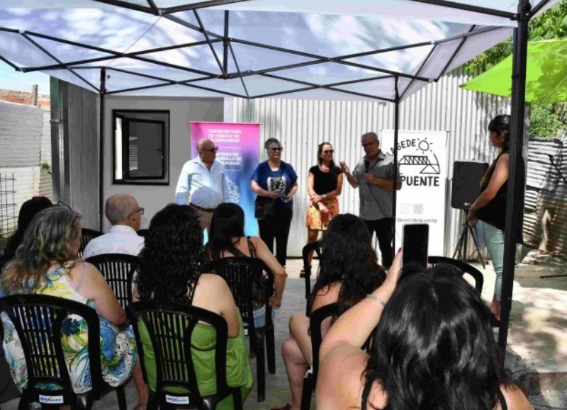 La Provincia inauguró un Salón de Usos Multiples en Altos de San Lorenzo