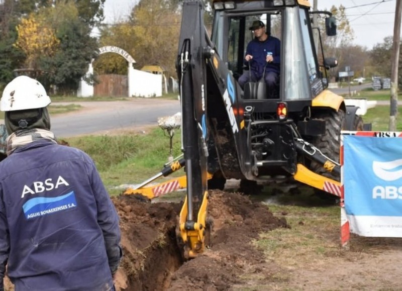 ABSA informó trabajos realizados el viernes en Villa Elvira
